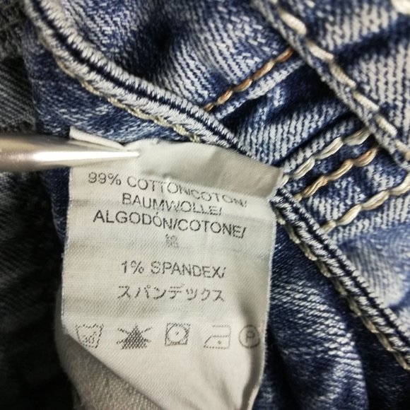 Silver Womens Jeans Eden Flare Blue Denim Light Wash Low Rise Embroidered 29 - Picture 15 of 15